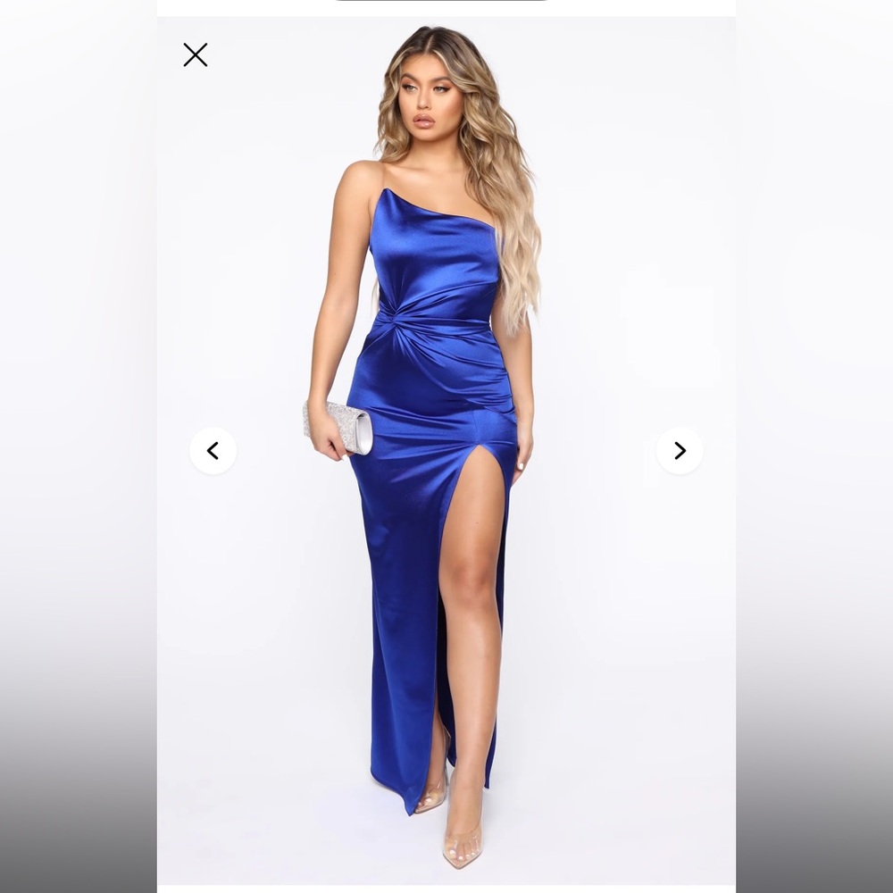 Elegant Satin Maxi Dress